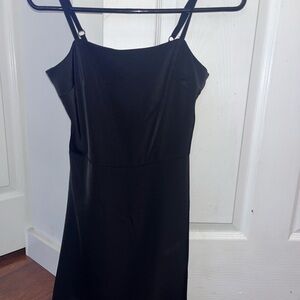 studio 19 black mini dress | size xxs